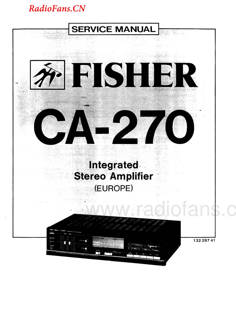 Fisher-CA270-int-sm维修电路图 手册.pdf_第1页