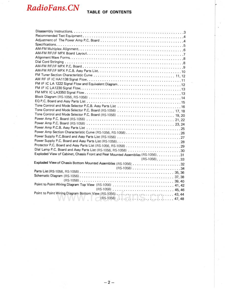 Fisher-RS1058-rec-sm维修电路图 手册.pdf_第3页