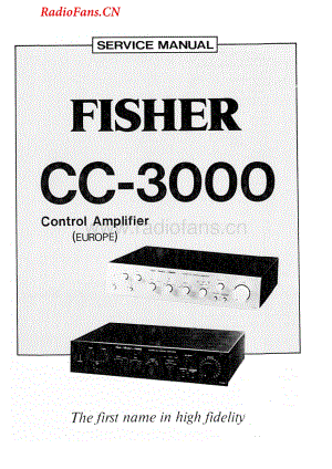 Fisher-CC3000-pre-sm维修电路图 手册.pdf