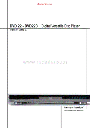 HarmanKardon-DVD22B-cd-sm维修电路原理图.pdf