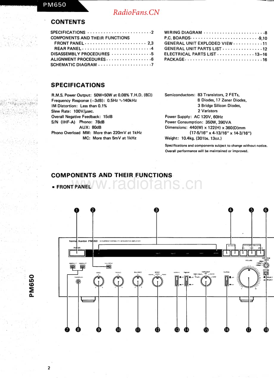 HarmanKardon-PM650-int-sm维修电路原理图.pdf_第2页