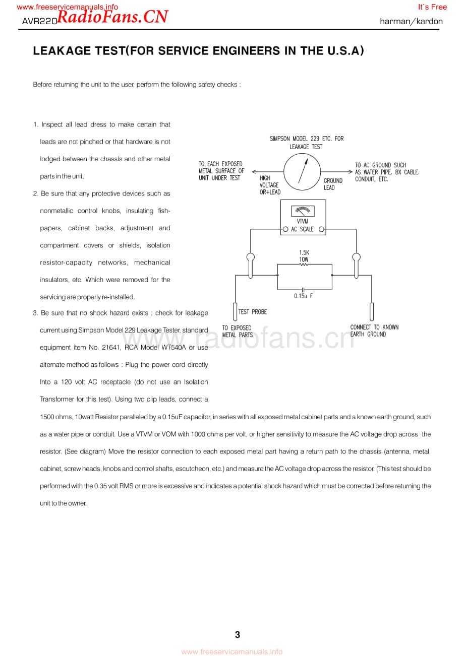 HarmanKardon-AVR220-avr-sm维修电路图 手册.pdf_第3页