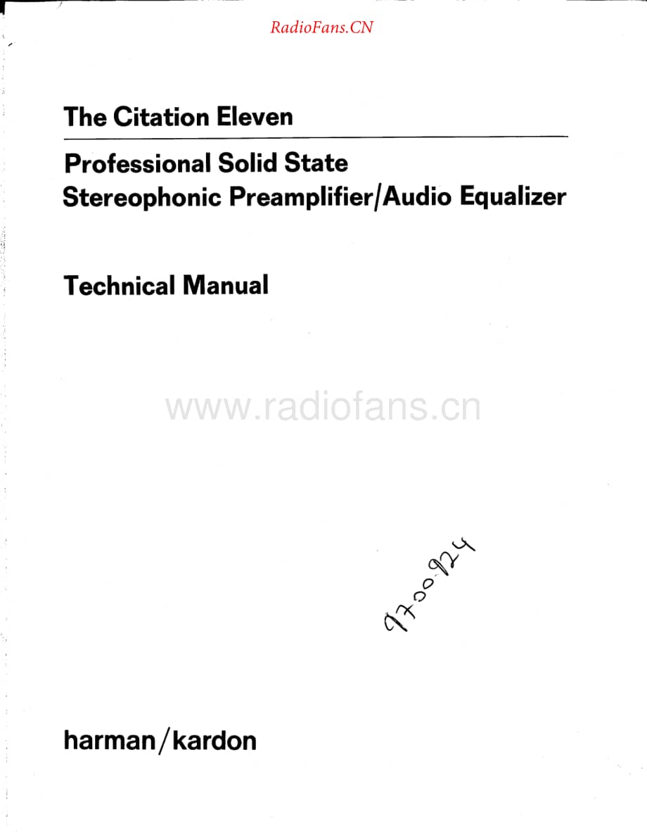 HarmanKardon-Citation11-pre-sm维修电路原理图.pdf_第1页