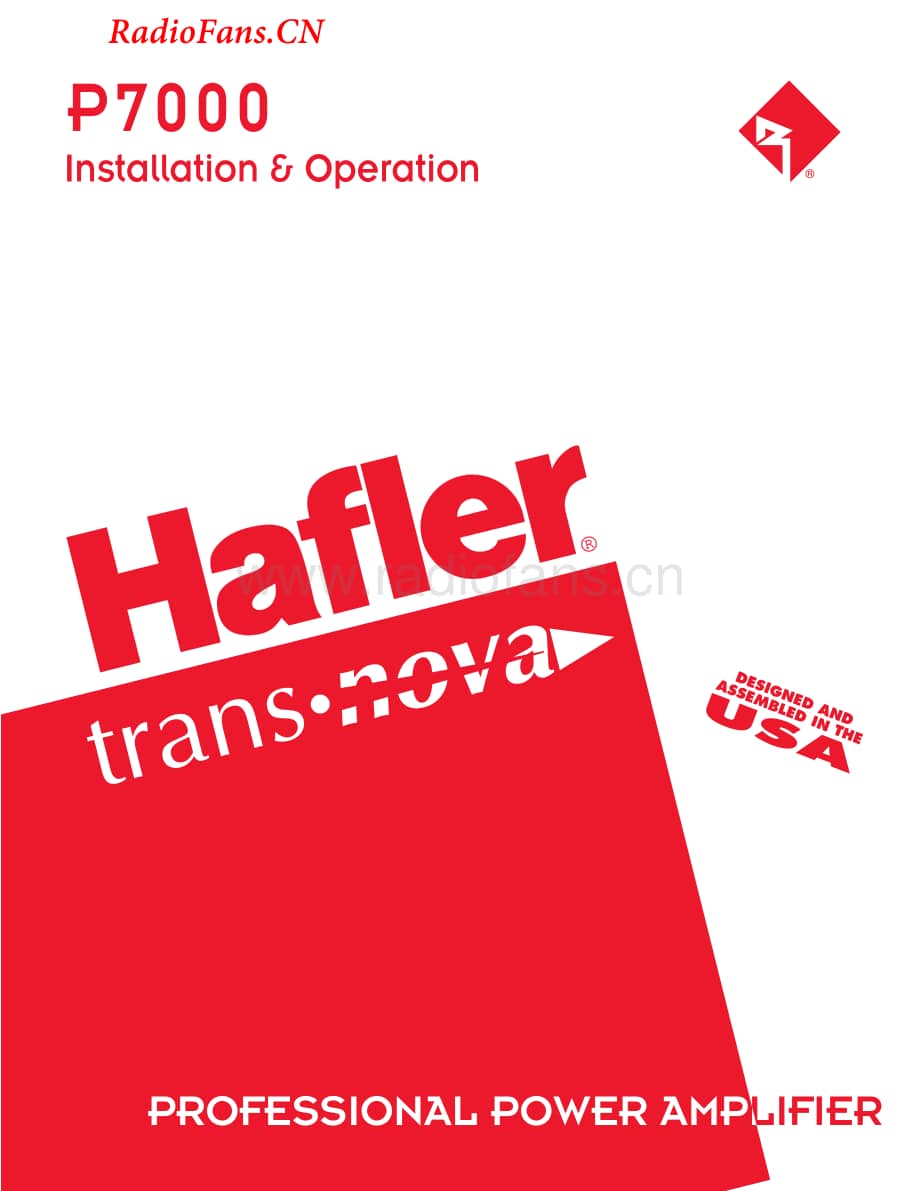 Hafler-P7000-pwr-sm维修电路图 手册.pdf_第1页