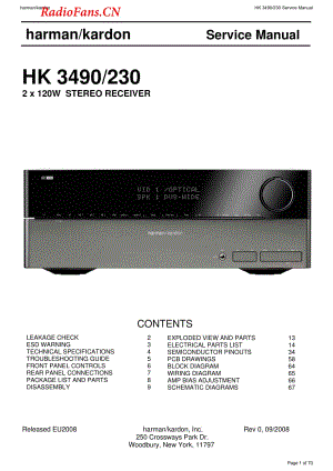 HarmanKardon-230-rec-sm维修电路图 手册.pdf