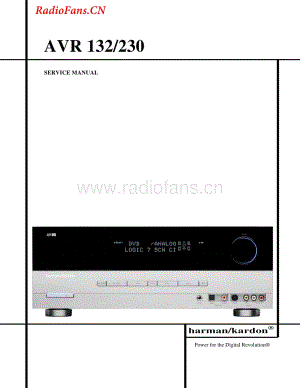 HarmanKardon-AVR132.230-avr-sm维修电路图 手册.pdf