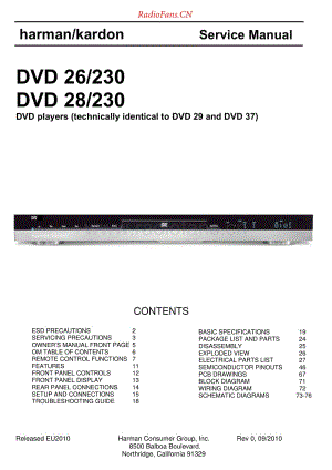 HarmanKardon-DVD28.230-cd-sm维修电路原理图.pdf