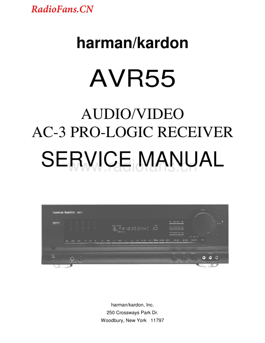 HarmanKardon-AVR55-avr-sm维修电路图 手册.pdf_第1页
