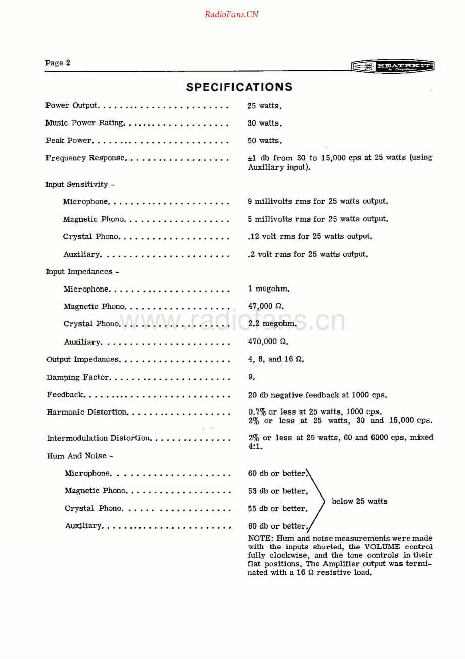 Heathkit-AA181-int-sm2维修电路原理图.pdf_第2页