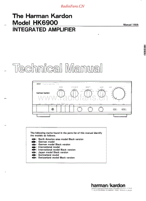 HarmanKardon-HK6900-int-sm维修电路原理图.pdf