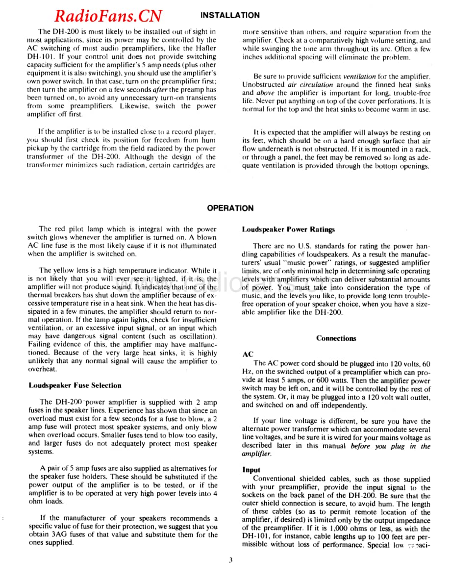 Hafler-DH200-pwr-sm维修电路图 手册.pdf_第3页