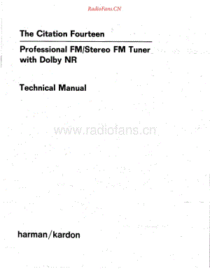 HarmanKardon-Citation14-tun-sm维修电路原理图.pdf