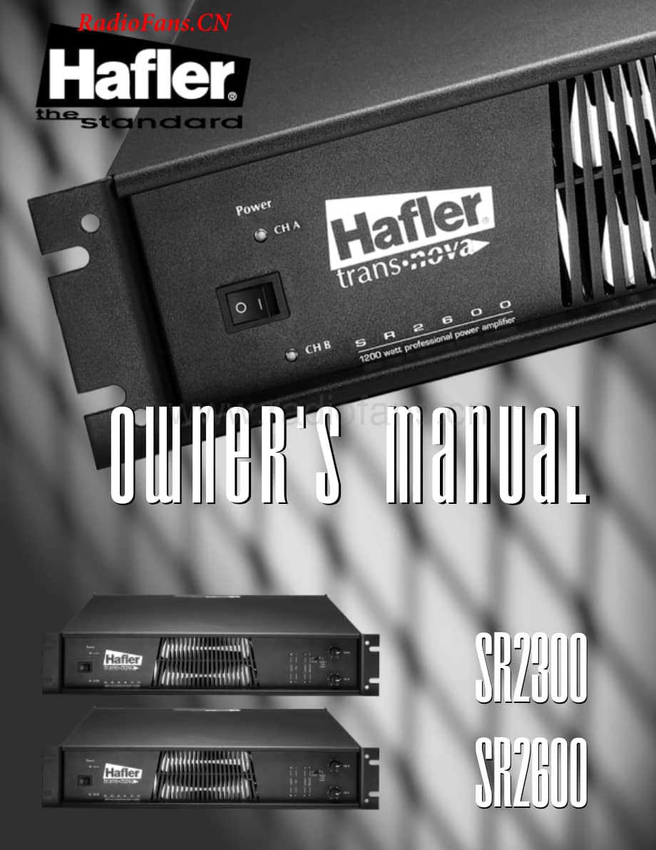 Hafler-SR2300-pwr-sm维修电路图 手册.pdf_第1页