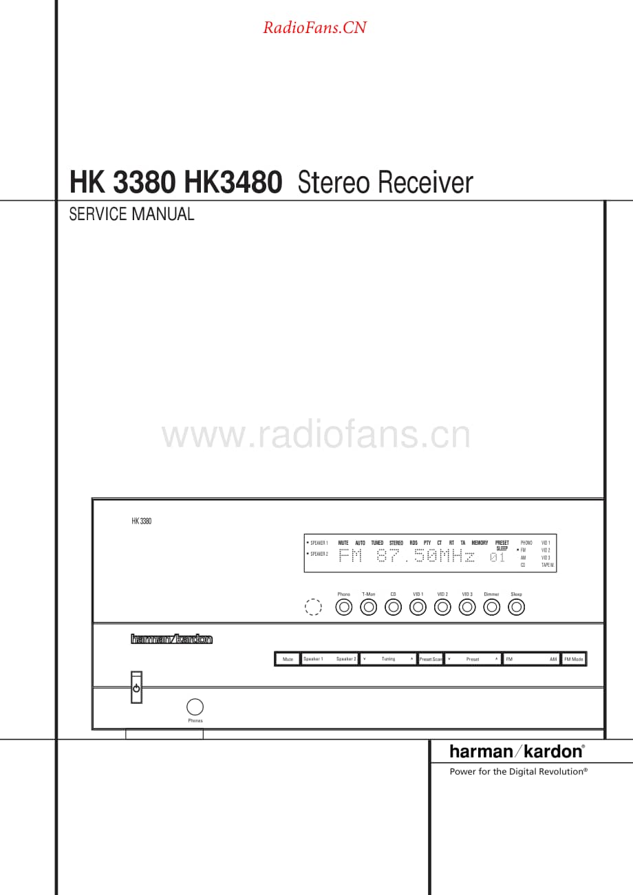 HarmanKardon-HK3480-rec-sm维修电路原理图.pdf_第1页