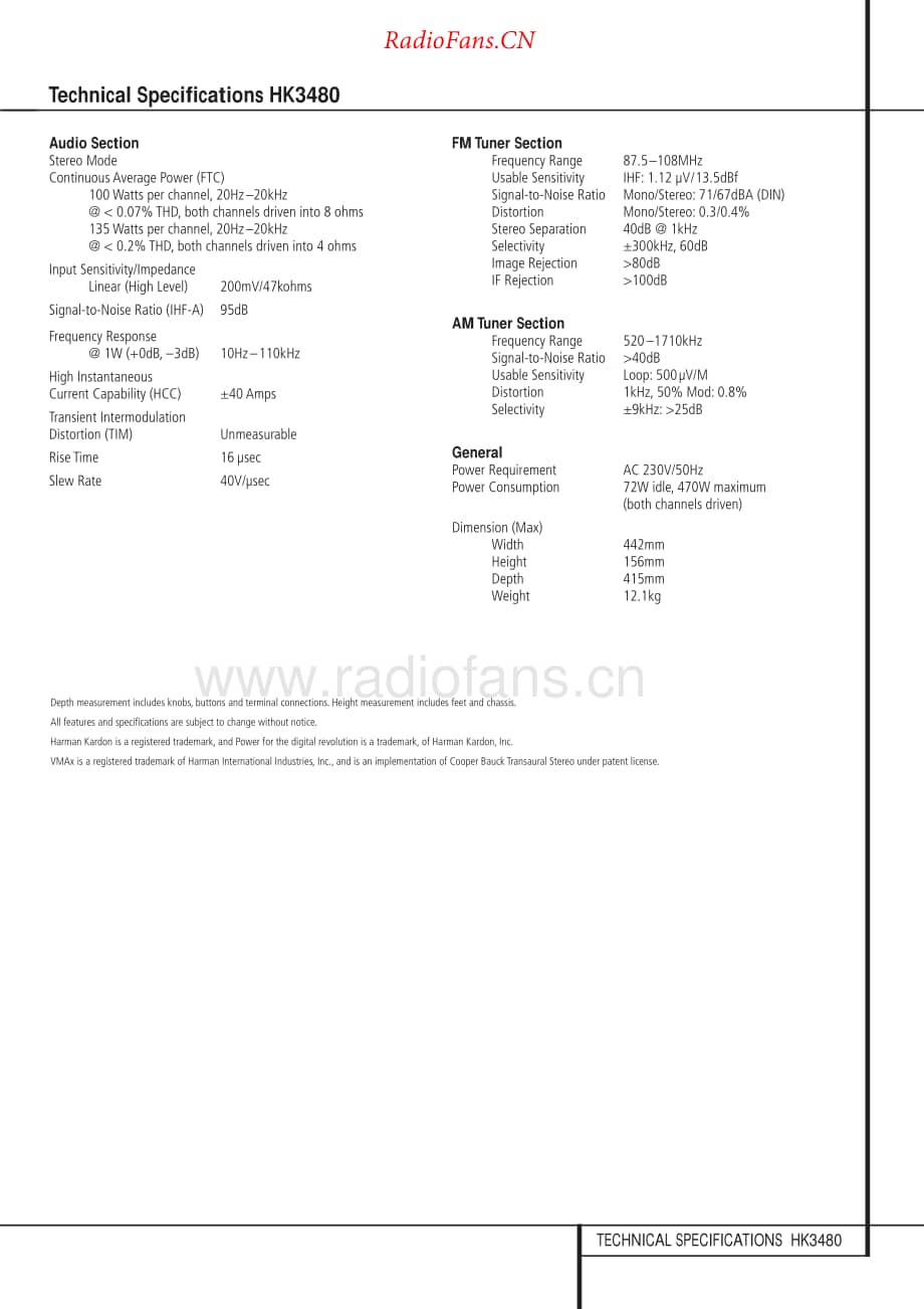 HarmanKardon-HK3480-rec-sm维修电路原理图.pdf_第3页