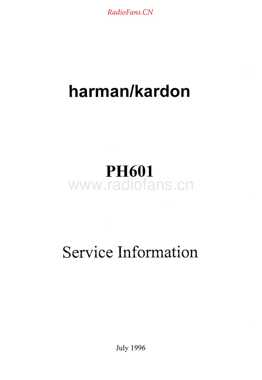 HarmanKardon-PH601-riaa-sch维修电路原理图.pdf_第1页