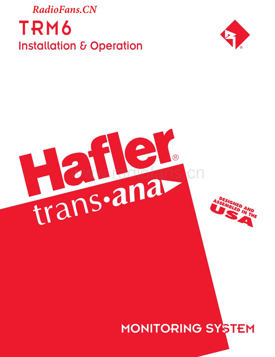 Hafler-TRM6-mon-sm维修电路图 手册.pdf_第1页