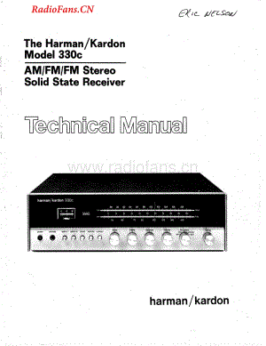 HarmanKardon-330C-rec-sm2维修电路图 手册.pdf