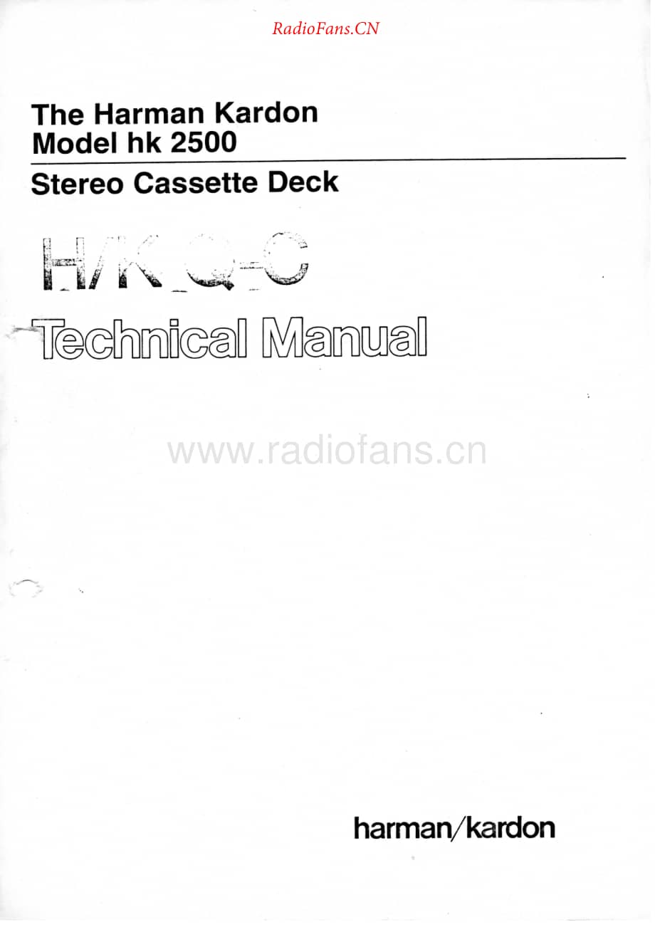 HarmanKardon-HK2500-tape-sm维修电路原理图.pdf_第1页