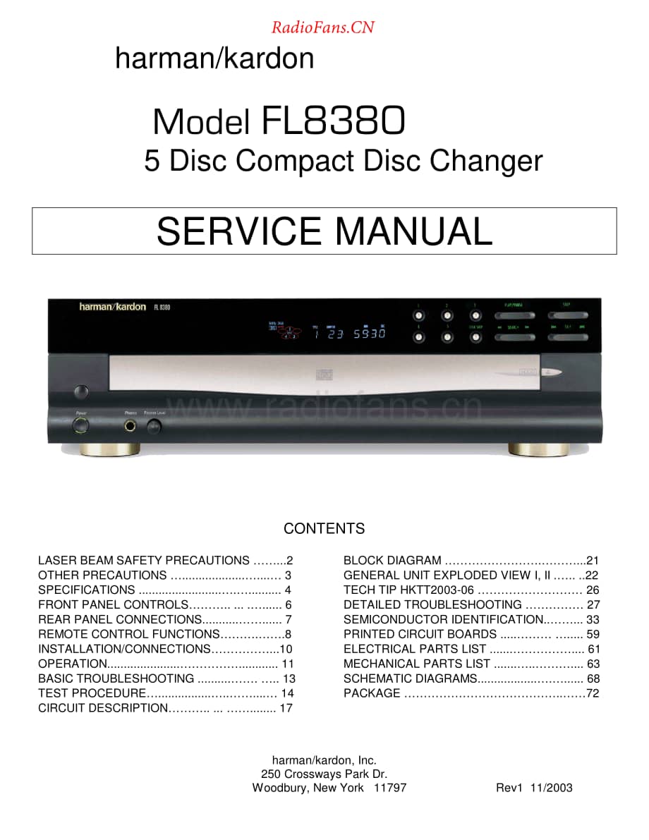 HarmanKardon-FL8380-cd-sm维修电路原理图.pdf_第1页