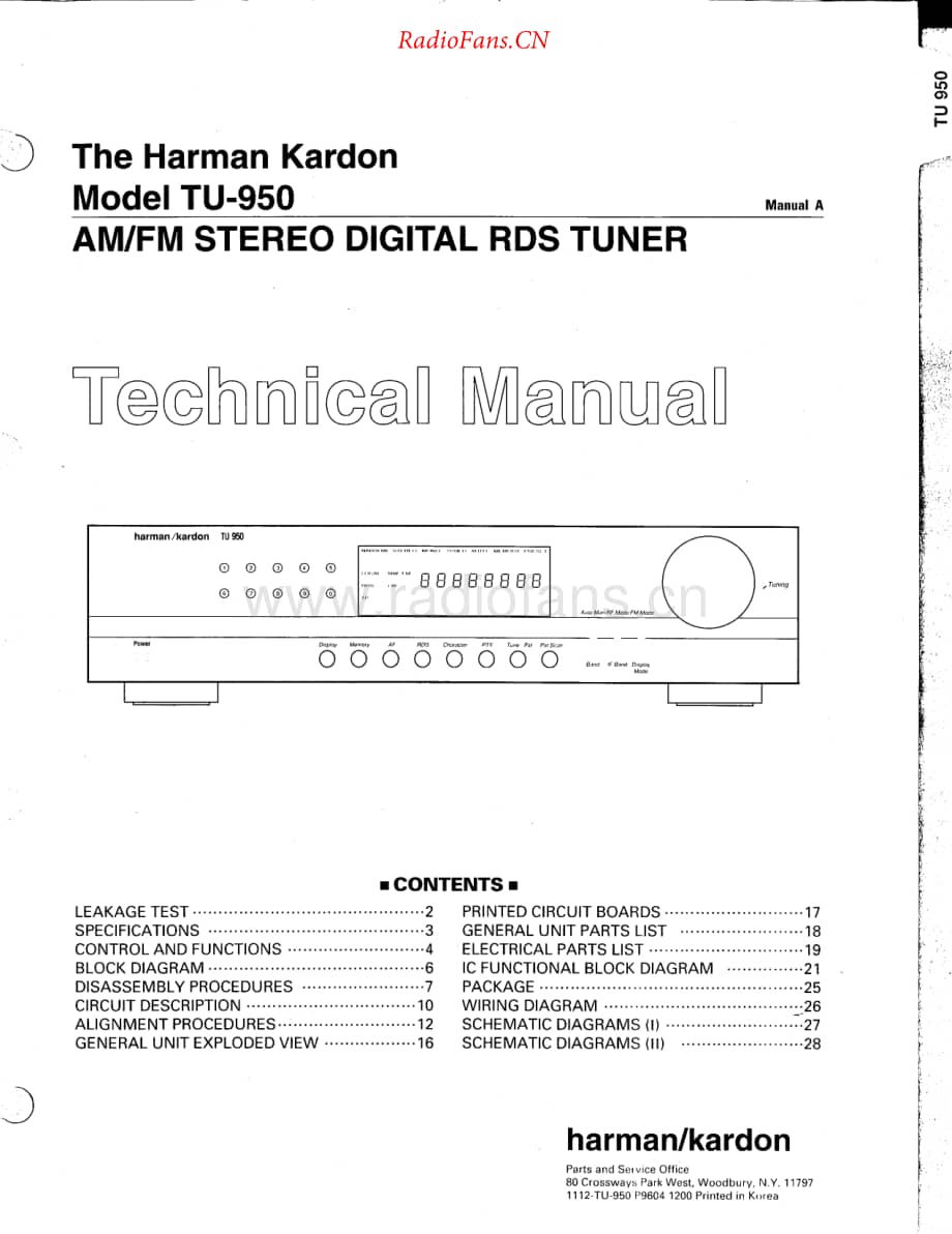 HarmanKardon-TU950-tun-sm维修电路原理图.pdf_第1页