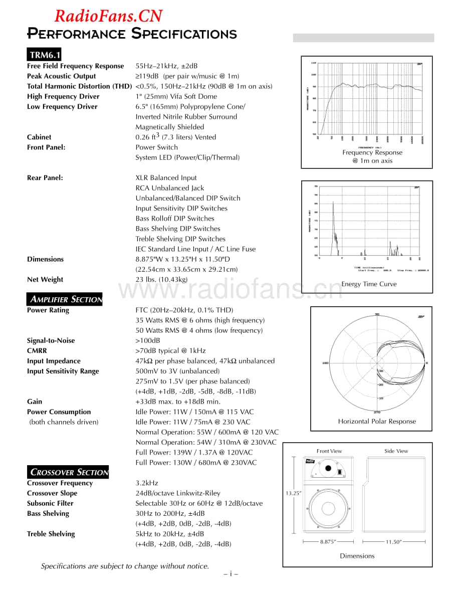 Hafler-TRM6-1-mon-sm维修电路图 手册.pdf_第3页