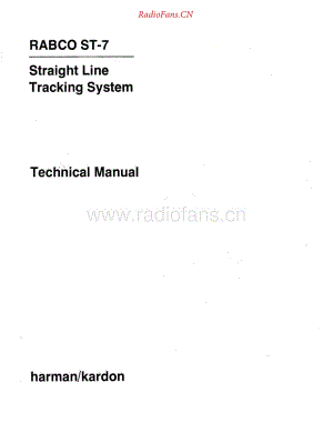 HarmanKardon-RabcoST7-tt-sm1维修电路原理图.pdf