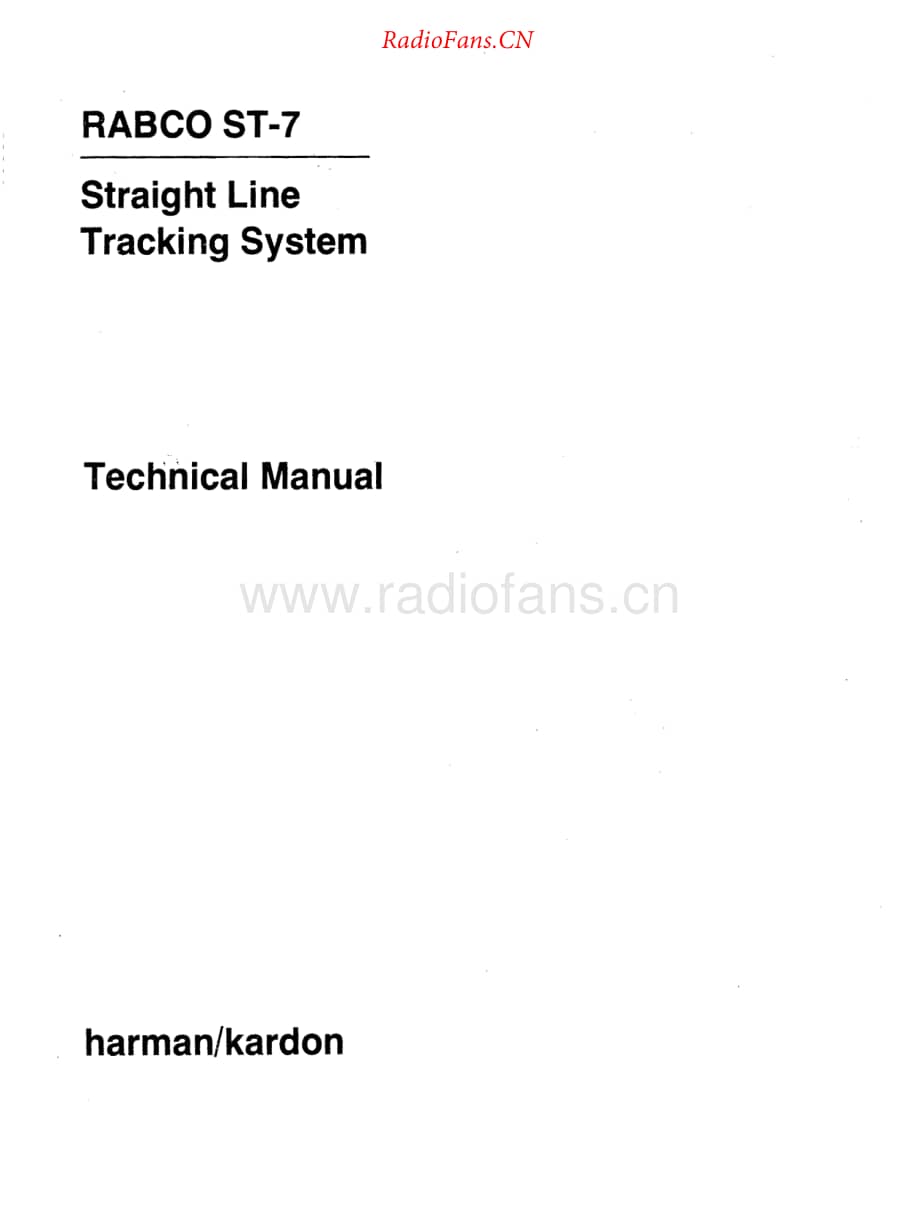 HarmanKardon-RabcoST7-tt-sm1维修电路原理图.pdf_第1页