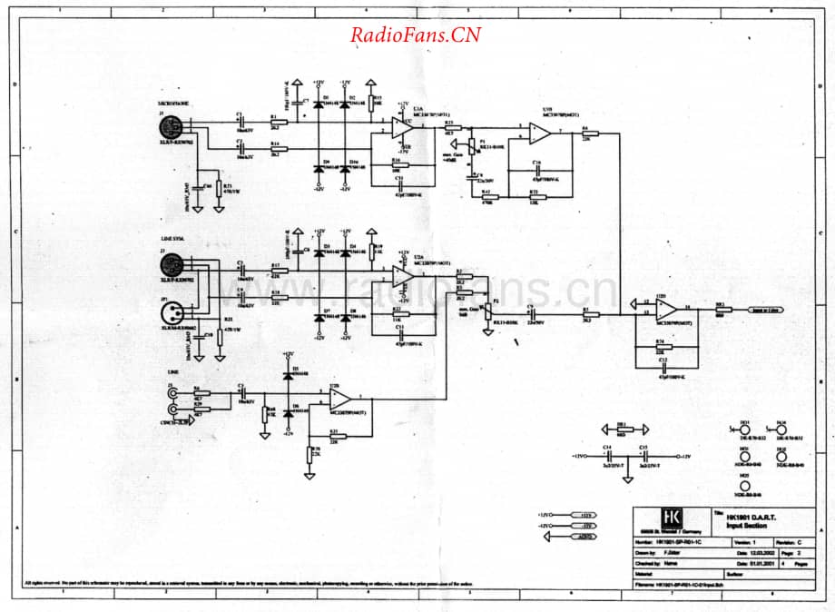 HarmanKardon-HK1901-pwr-sch维修电路原理图.pdf_第1页