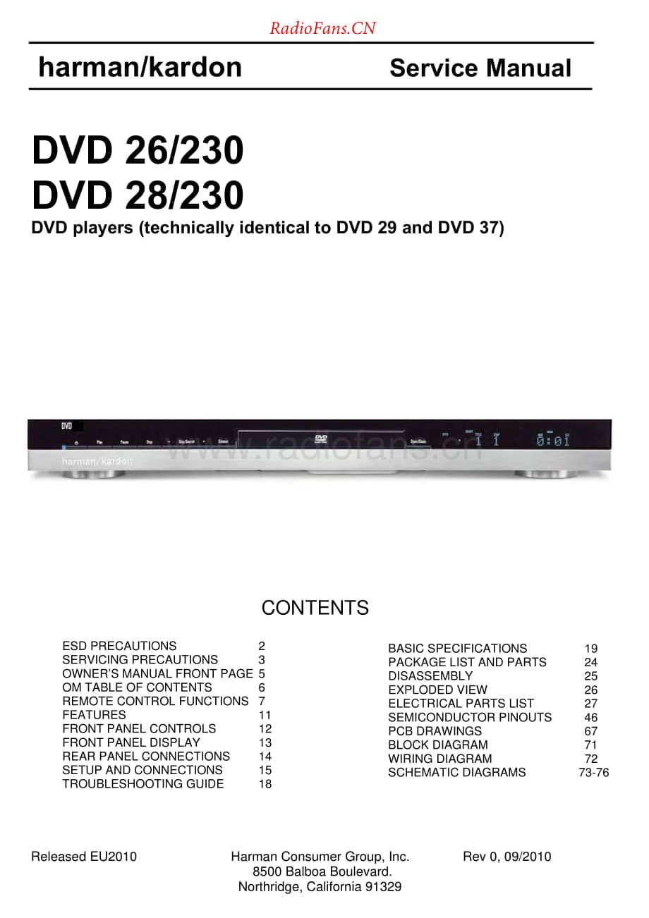 HarmanKardon-DVD37-cd-sm1维修电路原理图.pdf_第1页