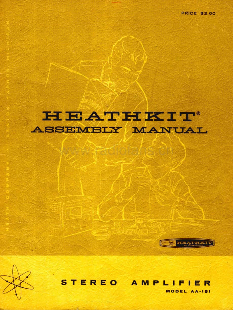 Heathkit-AA151-int-sm1维修电路原理图.pdf_第1页