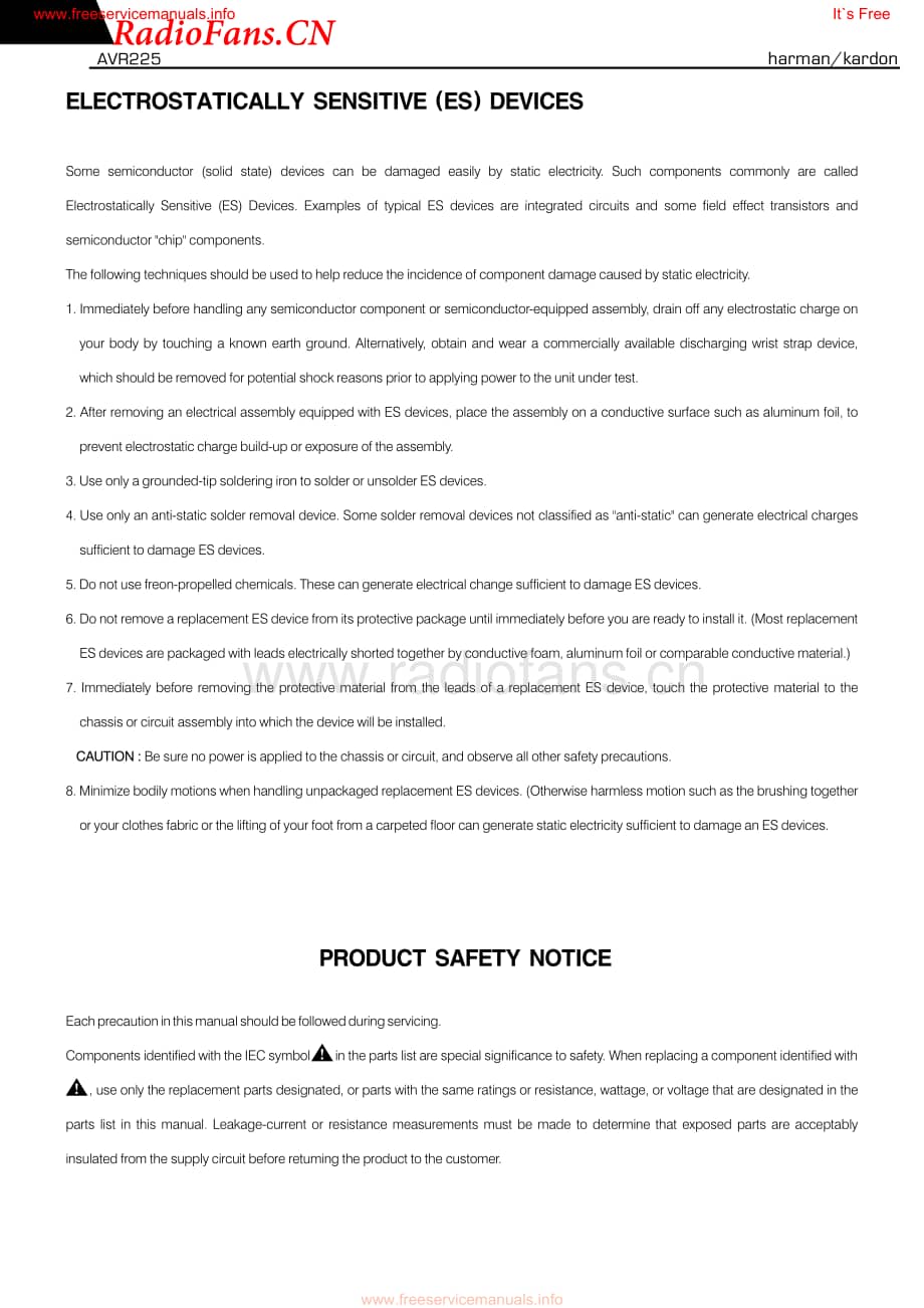 HarmanKardon-AVR225-avr-sm维修电路图 手册.pdf_第2页