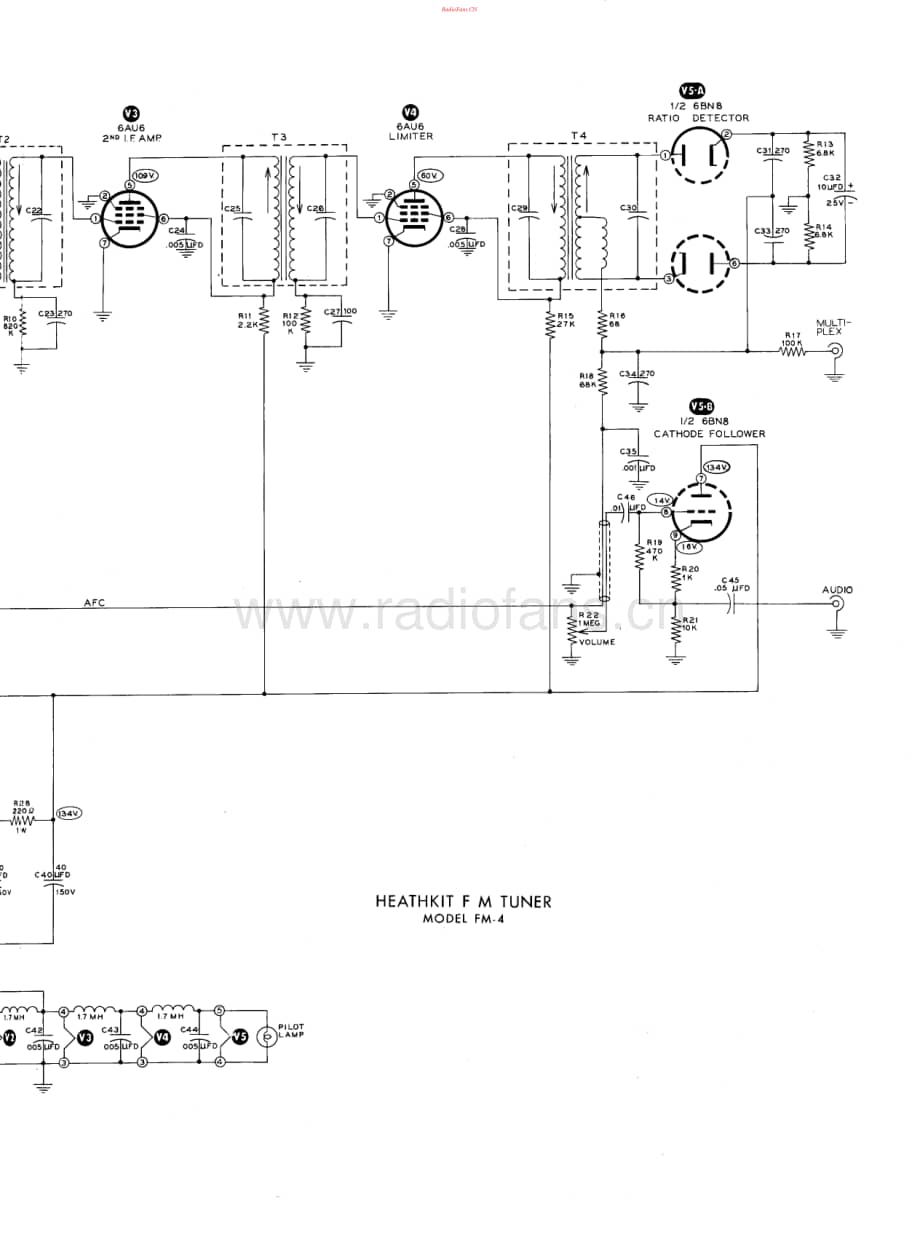 Heathkit-FM4-tun-sch维修电路原理图.pdf_第1页