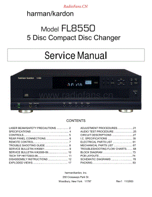 HarmanKardon-FL8550-cd-sm维修电路原理图.pdf
