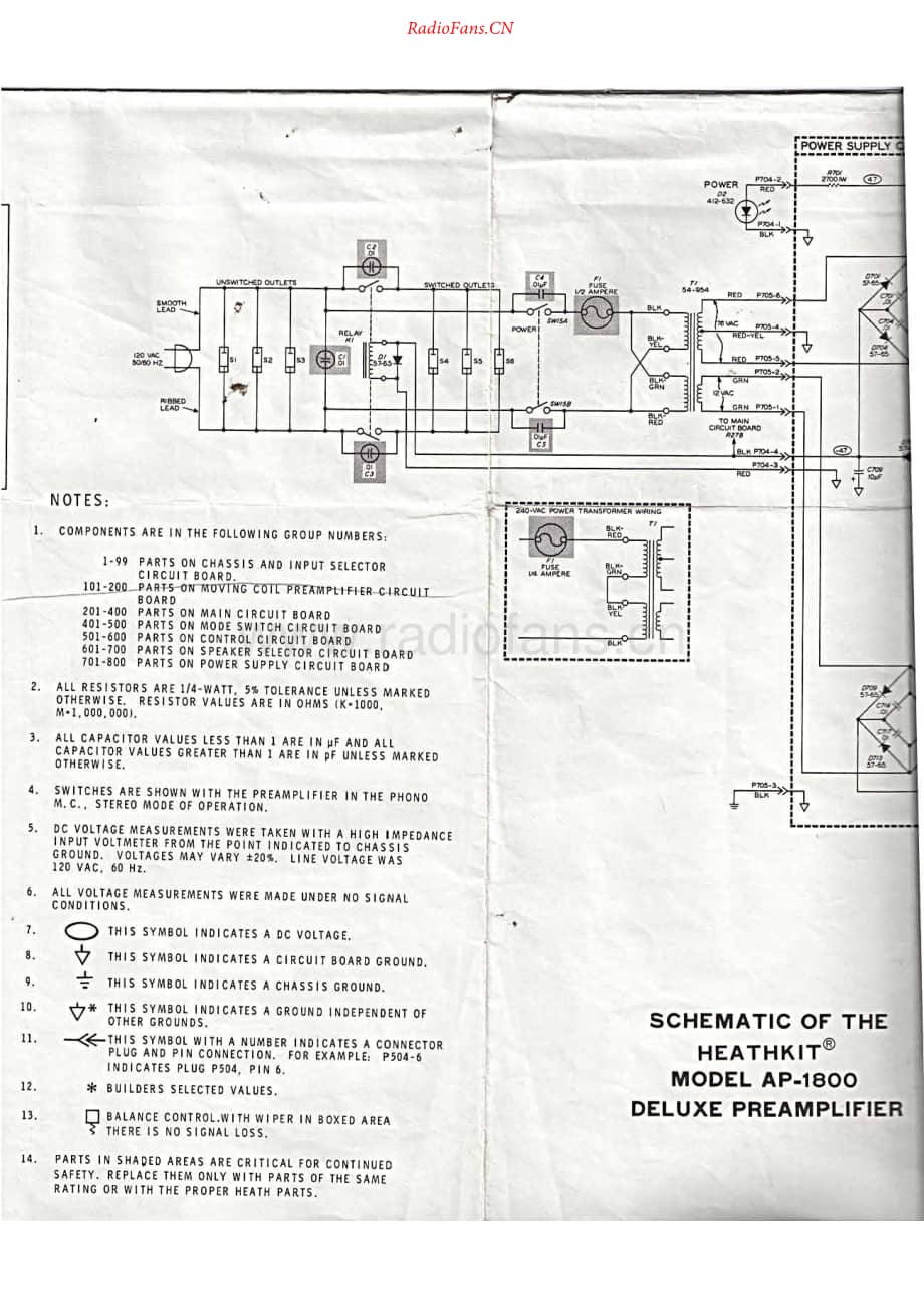 Heathkit-AP1800-pre-sch维修电路原理图.pdf_第1页