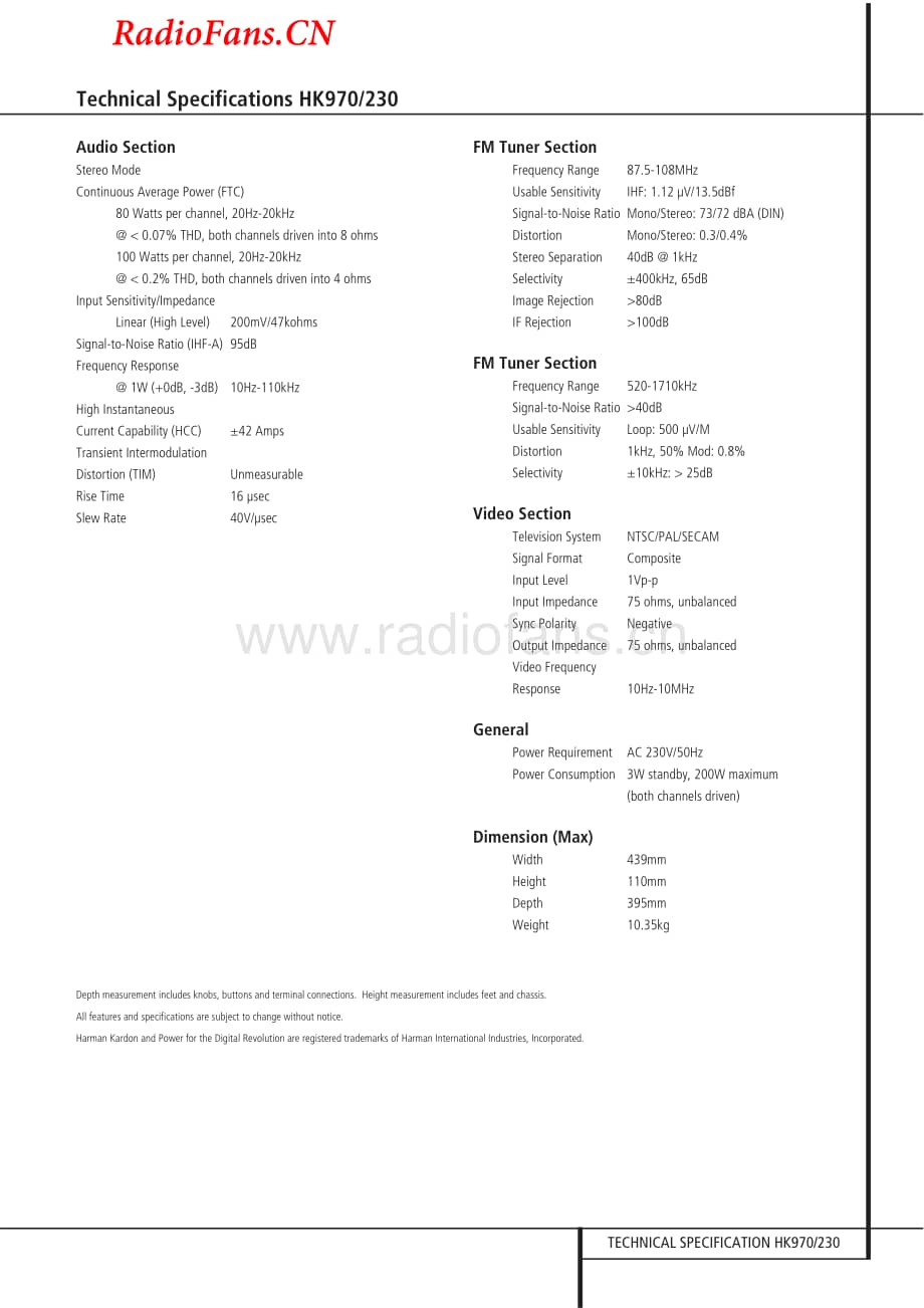 HarmanKardon-970-int-sm维修电路图 手册.pdf_第2页