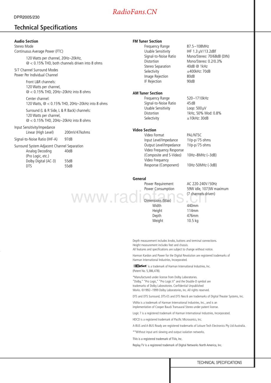 HarmanKardon-DPR2005.230-avr-sm维修电路原理图.pdf_第2页