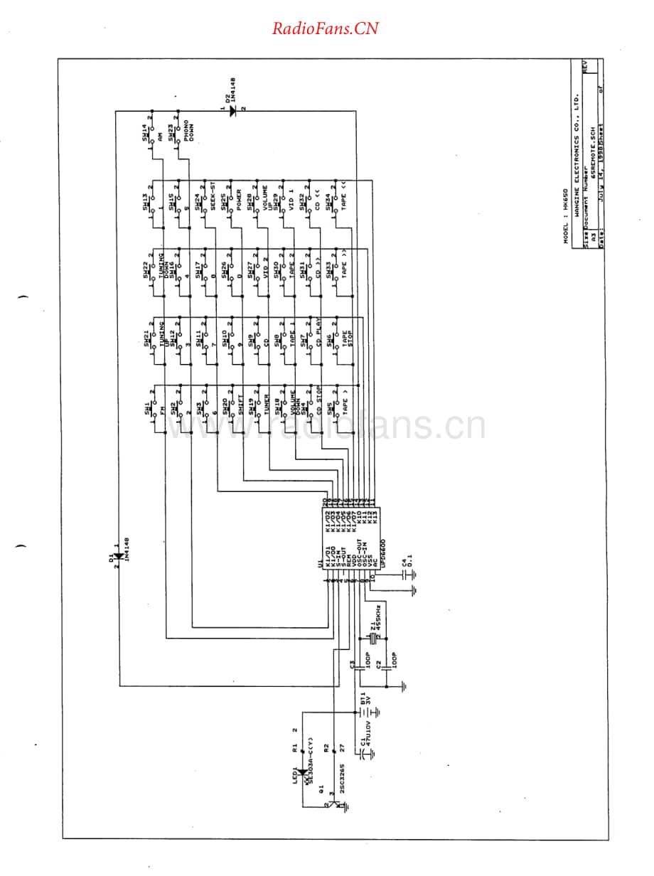 HarmanKardon-HK650-int-sch维修电路原理图.pdf_第1页