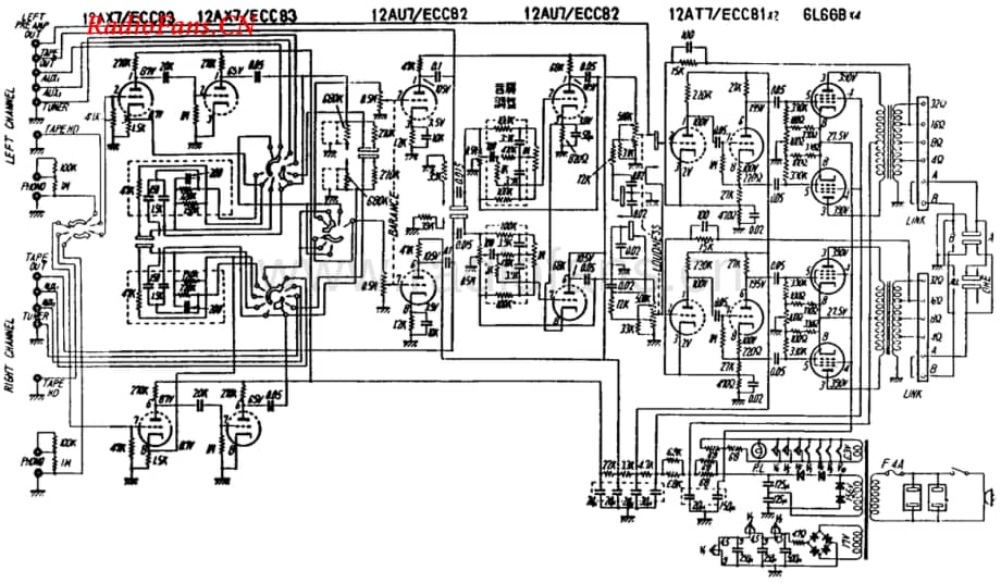 HarmanKardon-A250-int-sch维修电路图 手册.pdf_第1页