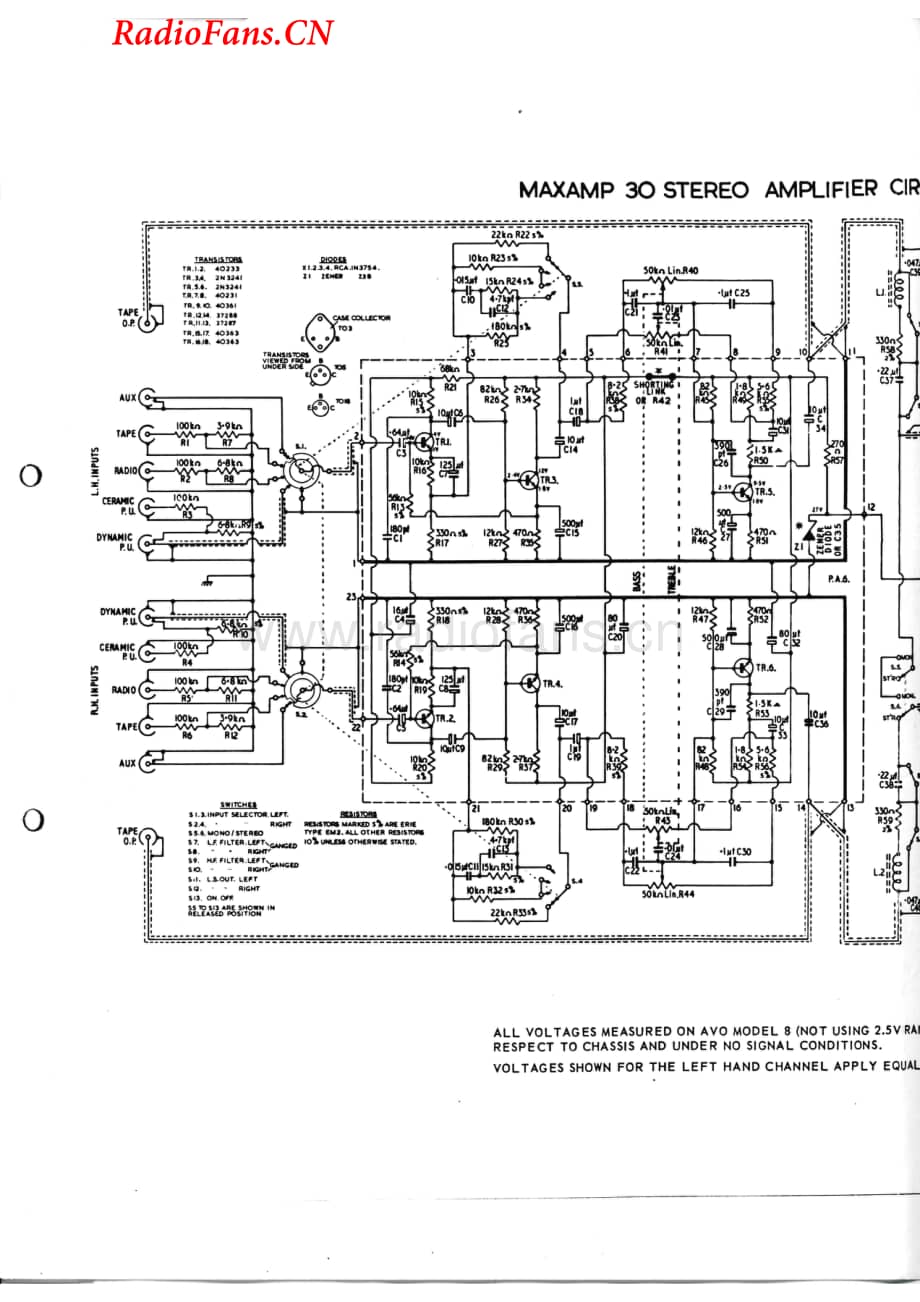 Goodmans-Maxamp30-int-sch维修电路图 手册.pdf_第1页