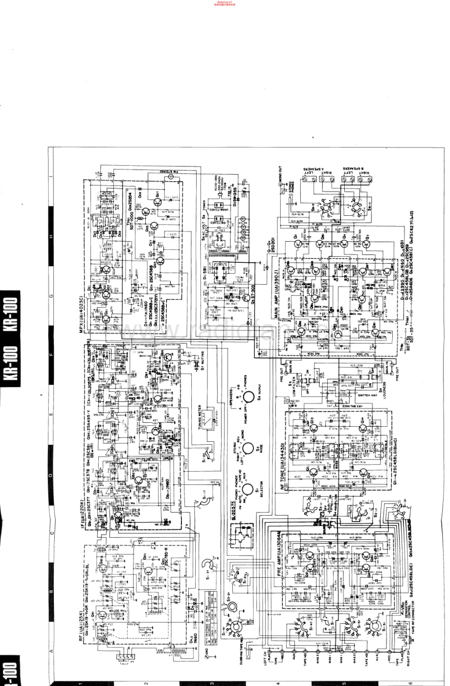 Kenwood-KR100-rec-sch维修电路原理图.pdf_第2页