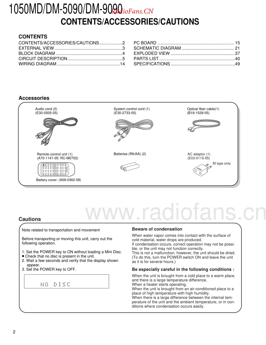 Kenwood-1050MD-md-sm维修电路原理图.pdf_第2页