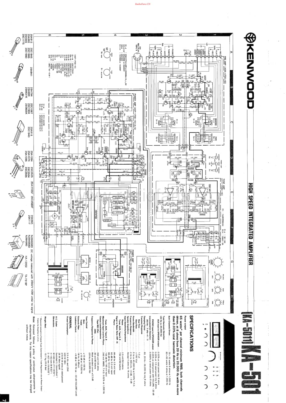 Kenwood-KA5011-int-sch维修电路原理图.pdf_第1页