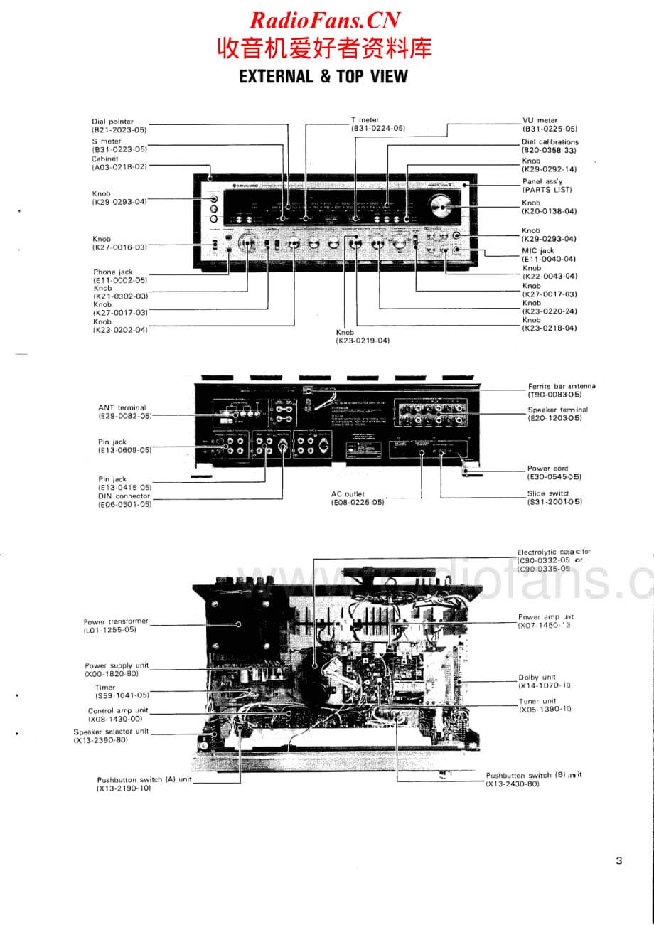 Kenwood-KR10000ll-rec-sm维修电路原理图.pdf_第3页