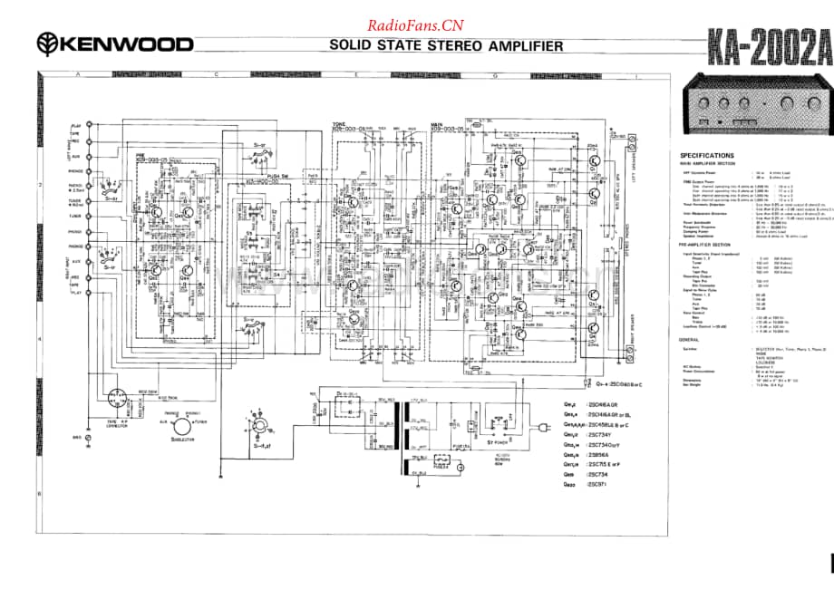 Kenwood-KA2002A-int-sch维修电路原理图.pdf_第1页