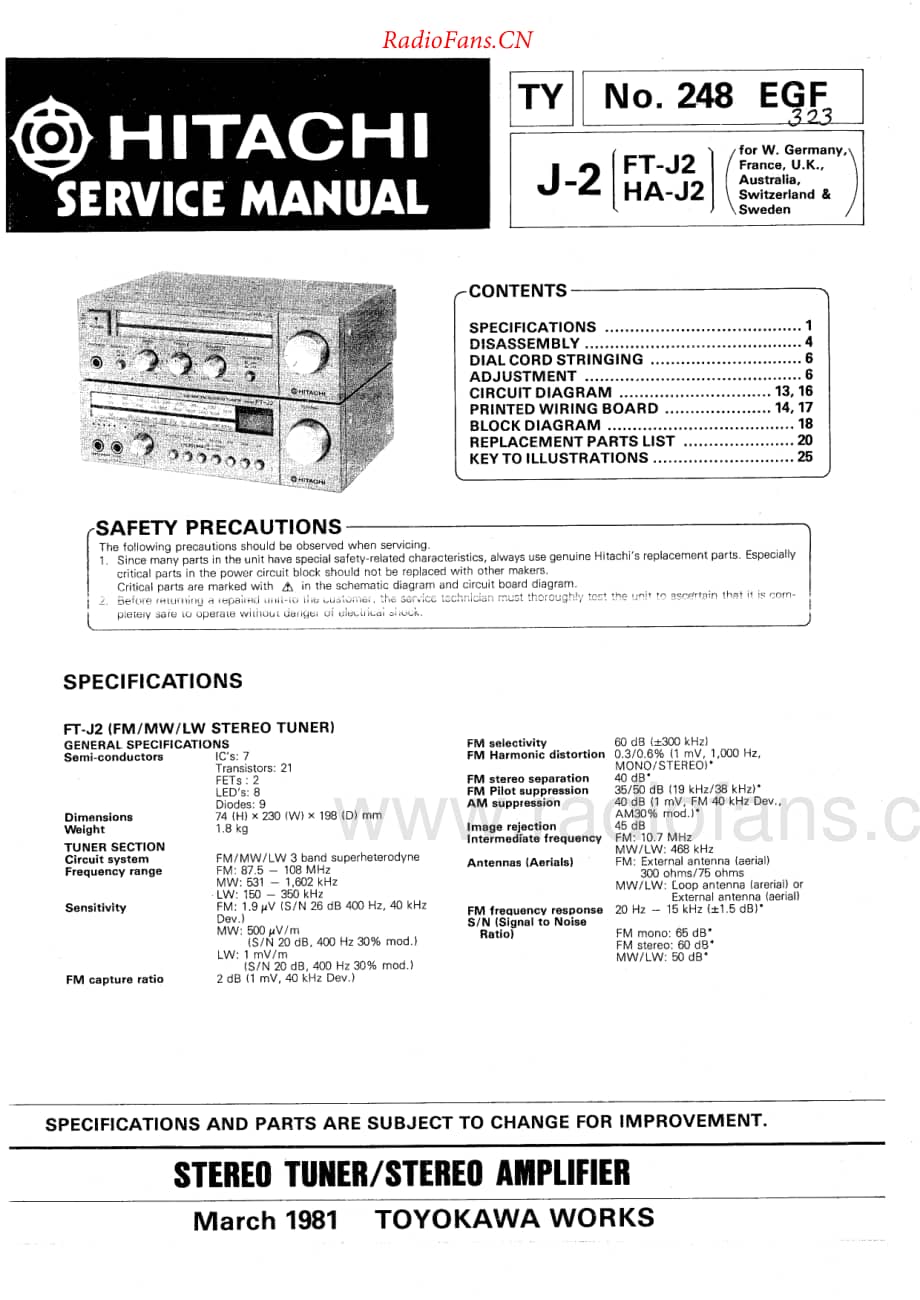 Hitachi-HAJ2-int-sm维修电路原理图.pdf_第1页