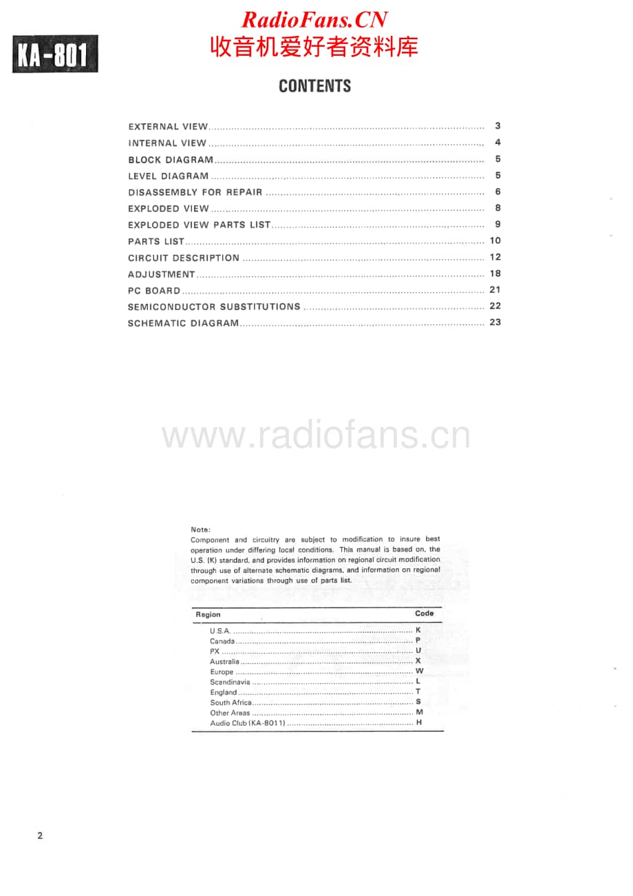 Kenwood-KA8011-int-sm维修电路原理图.pdf_第2页