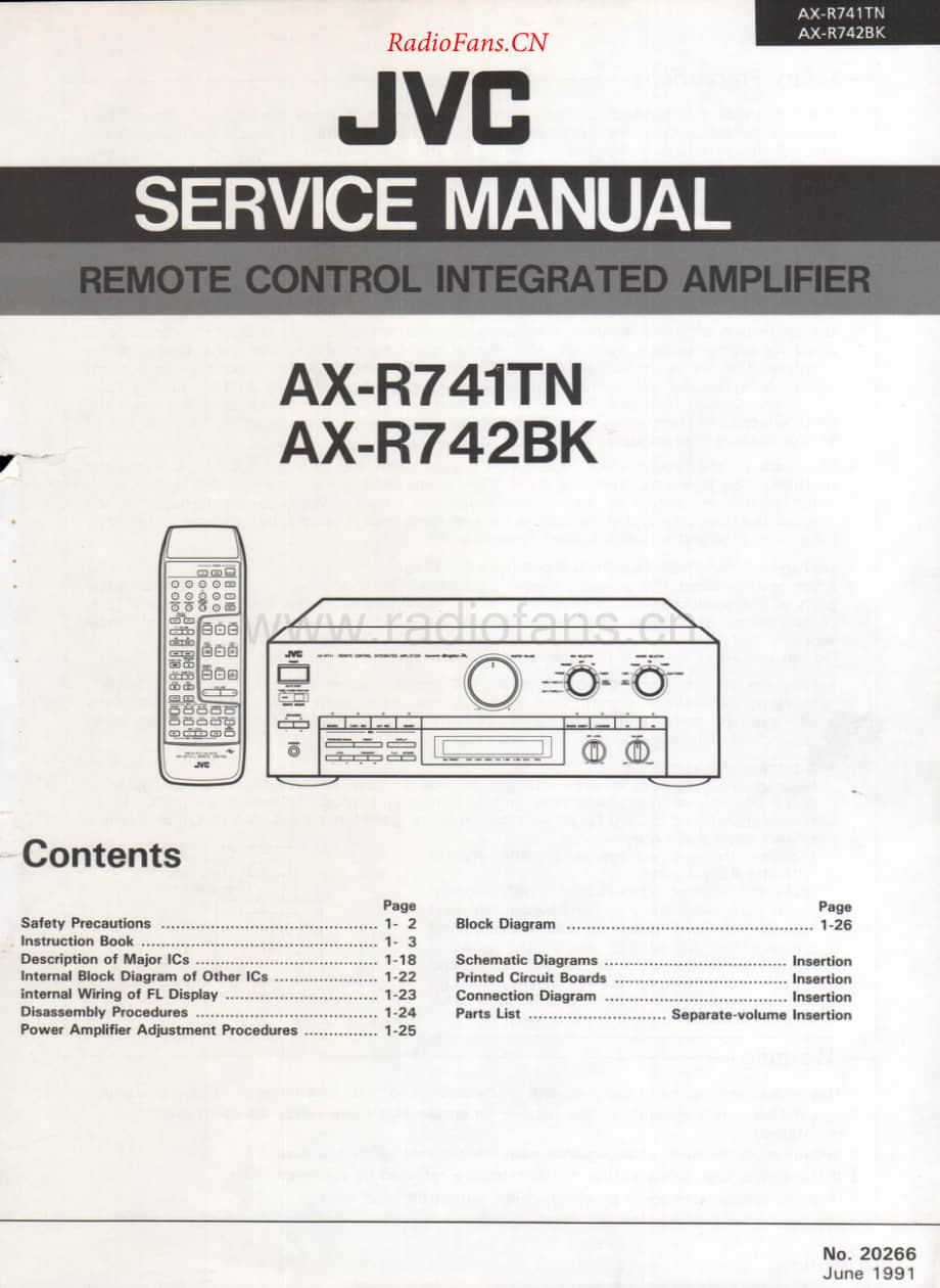 JVC-AXR742BK-int-sm维修电路原理图.pdf_第1页