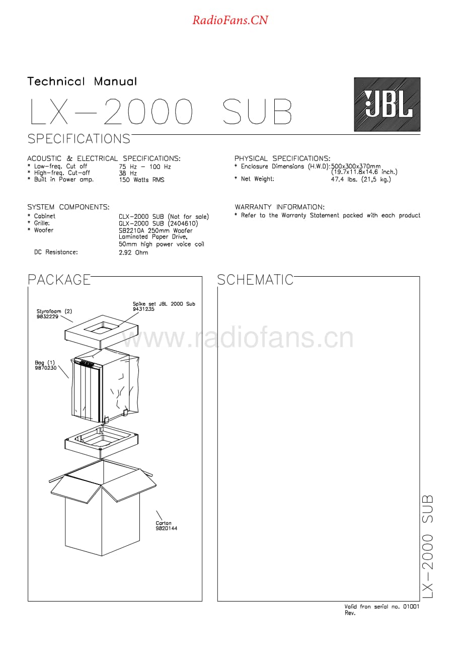 JBL-LX2000-asub-sm维修电路原理图.pdf_第2页