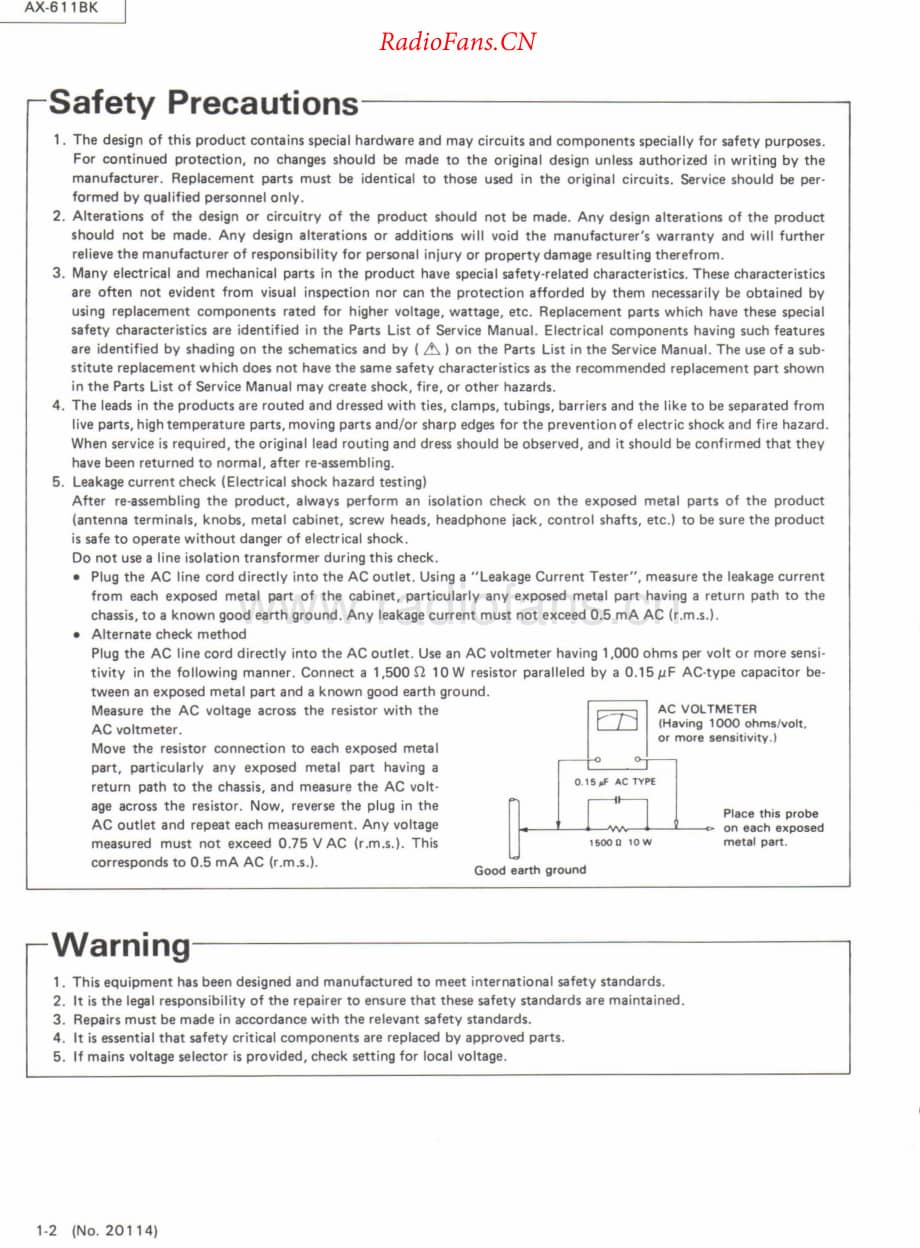 JVC-AX611BK-int-sm维修电路原理图.pdf_第2页